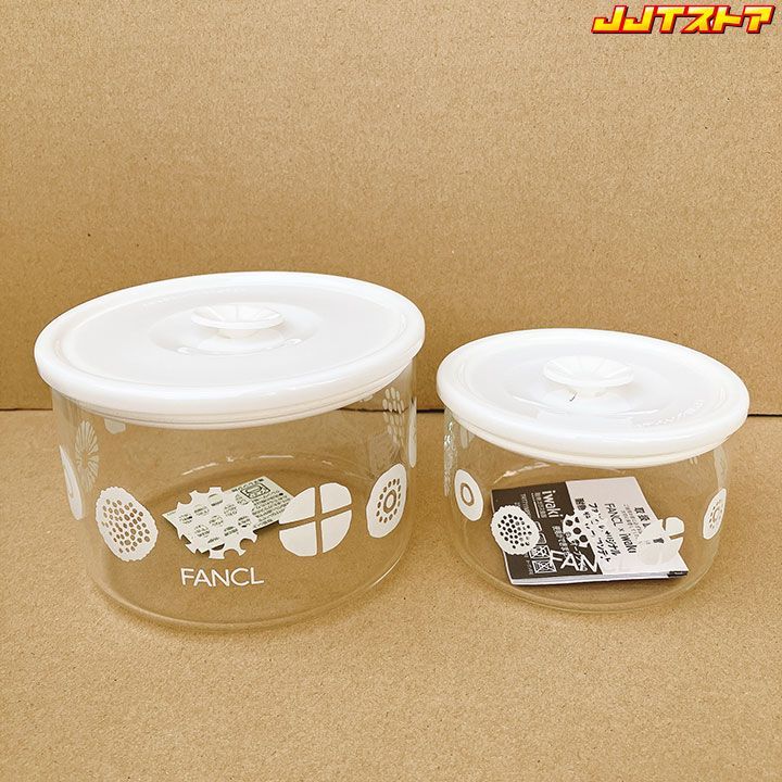 耐熱ガラスフードコンテナ⭐︎新品・未使用⭐︎ - 食器