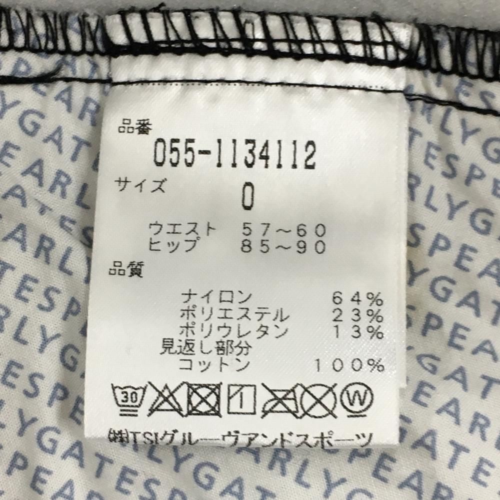 ☆SALE価格☆【美品】パーリーゲイツ スカート 黒×シルバー
