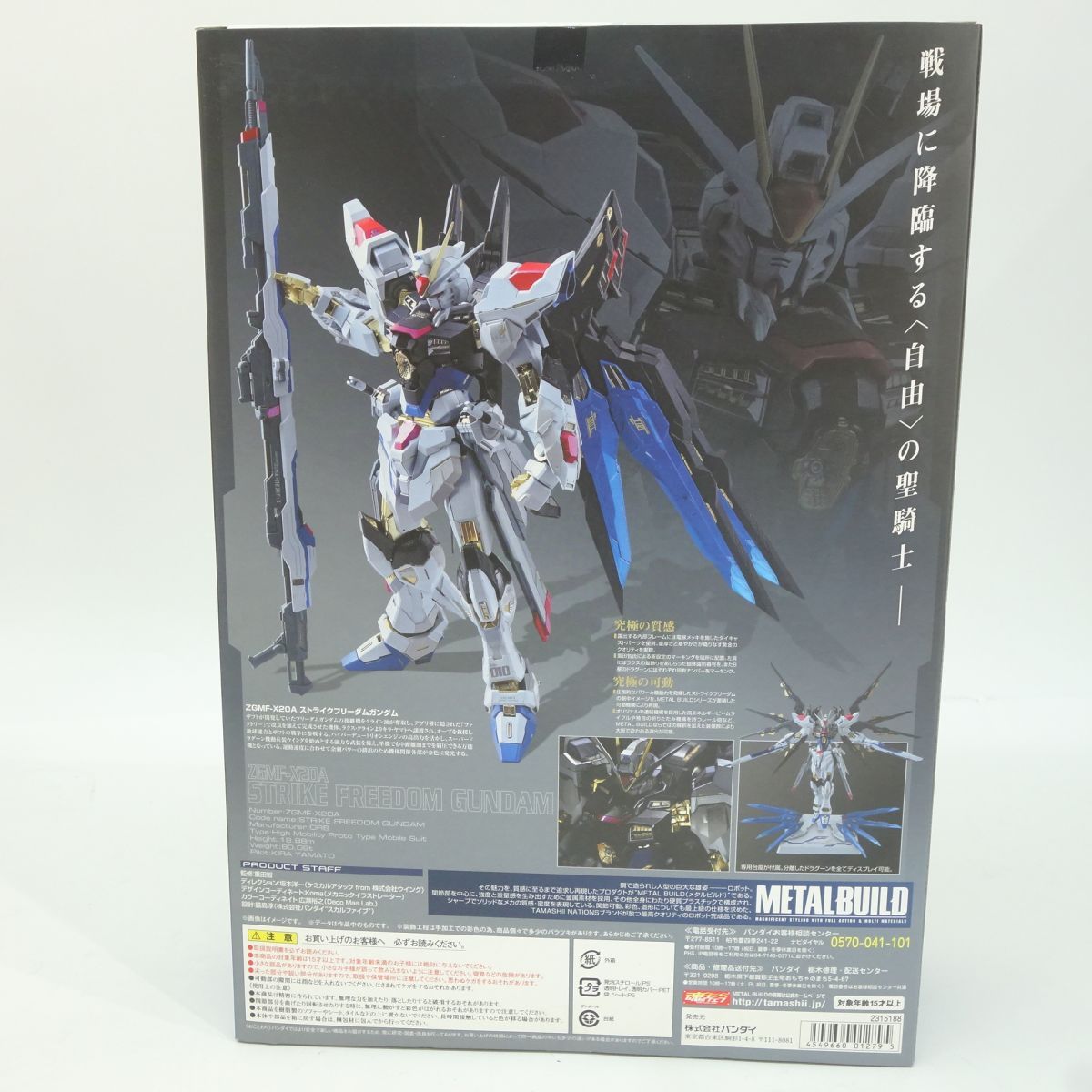 未開封】METAL BUILD 機動戦士ガンダムSEED DESTINY ストライク