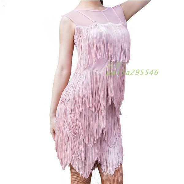 ワンピース フリンジドレス