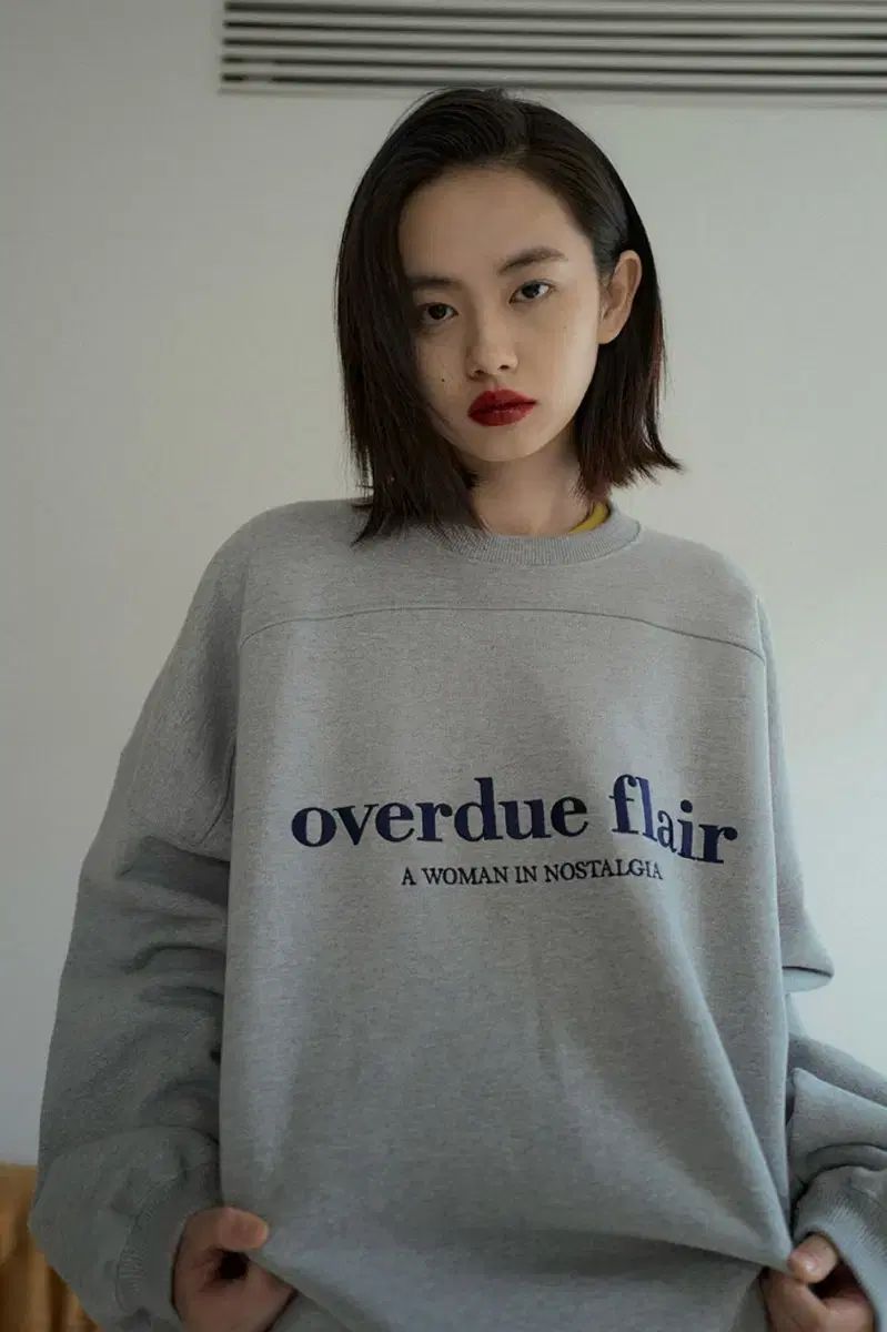 オーバーデューフ overdue flair スウェットTシャツ