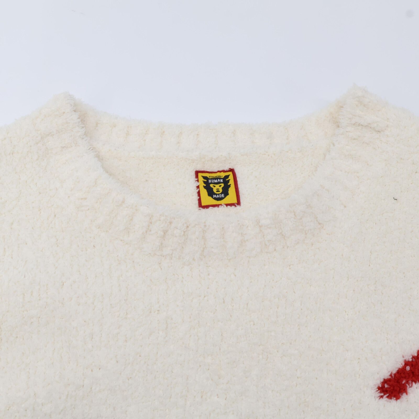 HUMAN MADE ヒューマンメイド ハートロゴ フリース ニット XL