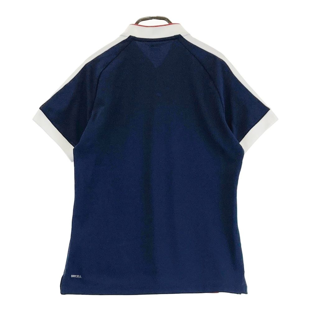 ✨激レア✨ブリーフィング ショルダーラインポロシャツ 半袖 ロゴ ネイビー M MONCLER モンクレール MAGLIA POLO MANICA CORTA ロゴ ワッペン