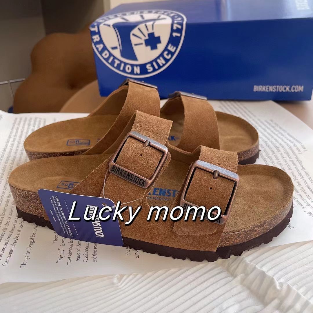 ビルケンシュトック BIRKENSTOCK Arizona /アリゾナレザー コルクソールサンダル メンズ レディース 夏サンダル Mink Narrow