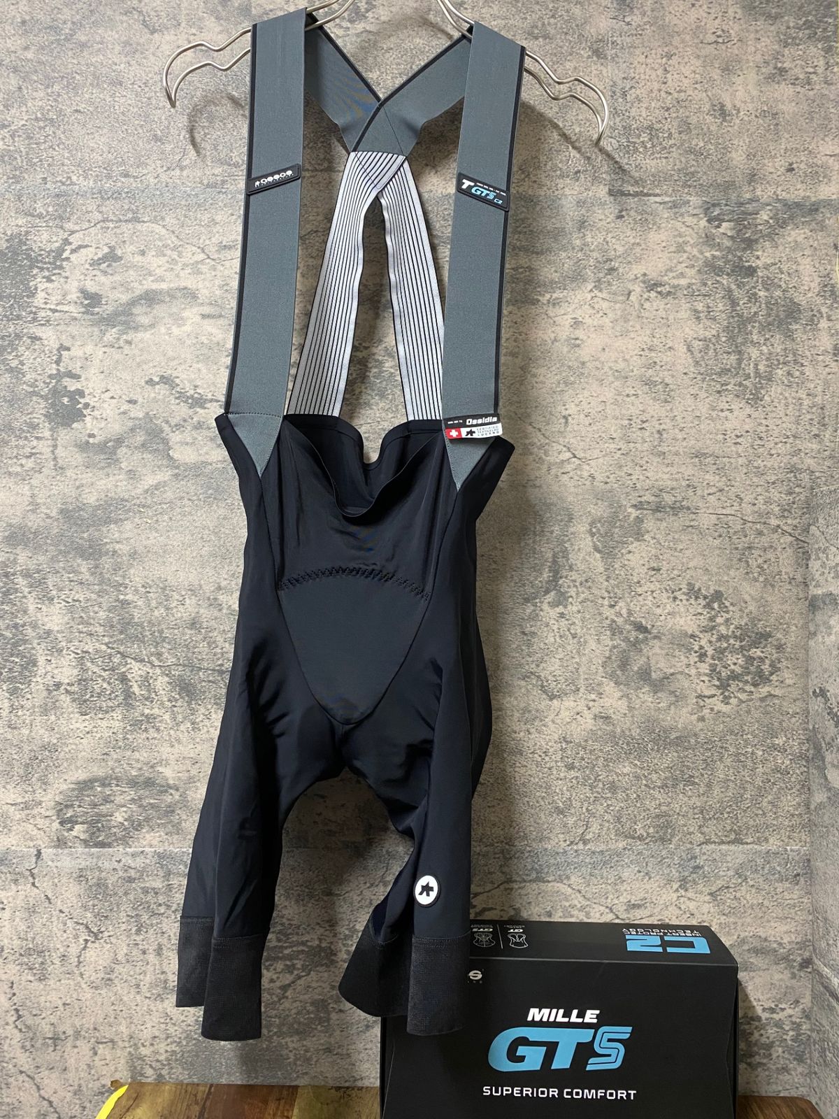 JJ946 アソス Assos MILLE GTS BIB SHORTS C2 ビブショーツ 黒 S