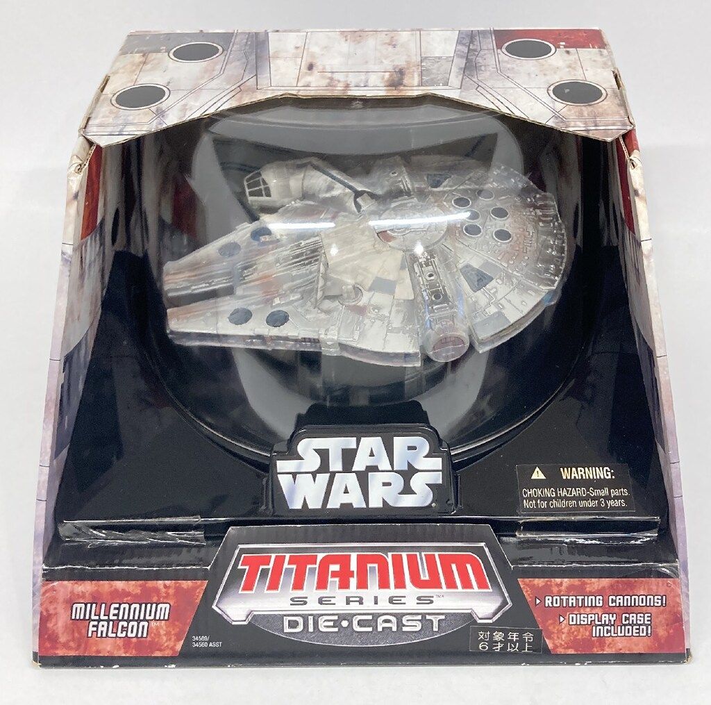 トミーダイレクト TITANIUM SERIES / DIE CAST MILLENNIUM FALCON