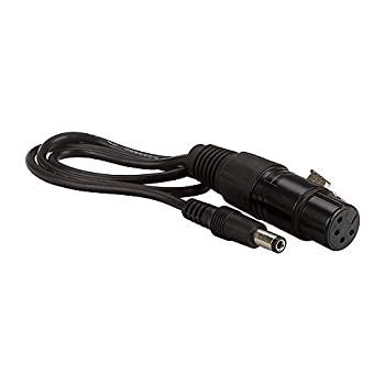Fotodiox 電源アダプターケーブル - 4ピンXLRメスから2.1mmバレルDC 17インチ