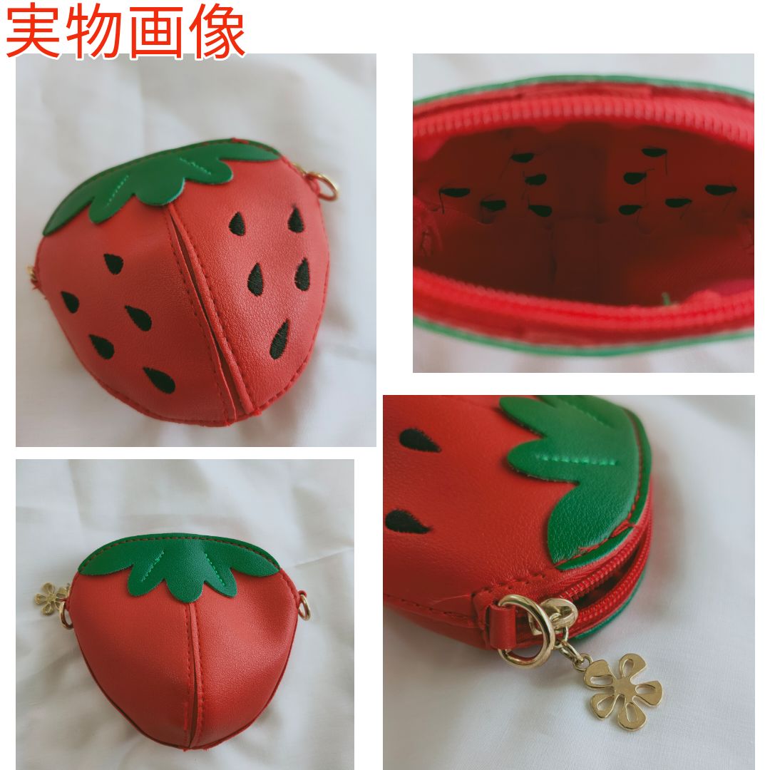 はちしゃん、くおっか、いちごぽしぇっと3点セット plusnao ポシェット ショルダーバッグ 子供用 キッズ 女の子 鞄