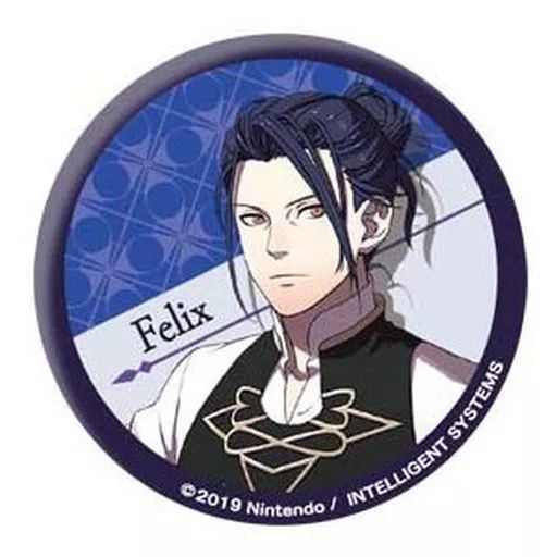 中古】バッジ・ピンズ(キャラクター) フェリクス 缶バッジ