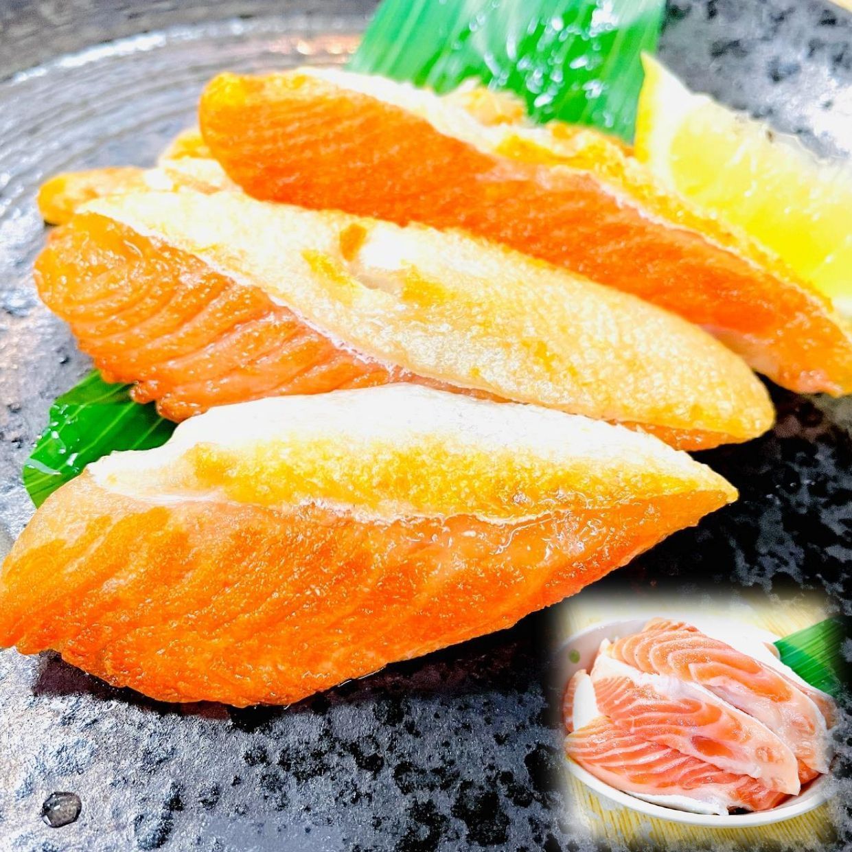 サーモンハラス (加熱用）１KG/約20-30本入 大トロ サーモン ハラス焼き フライパンやグリルで焼くだけで、旨味たっぷり脂がじゅわ～！