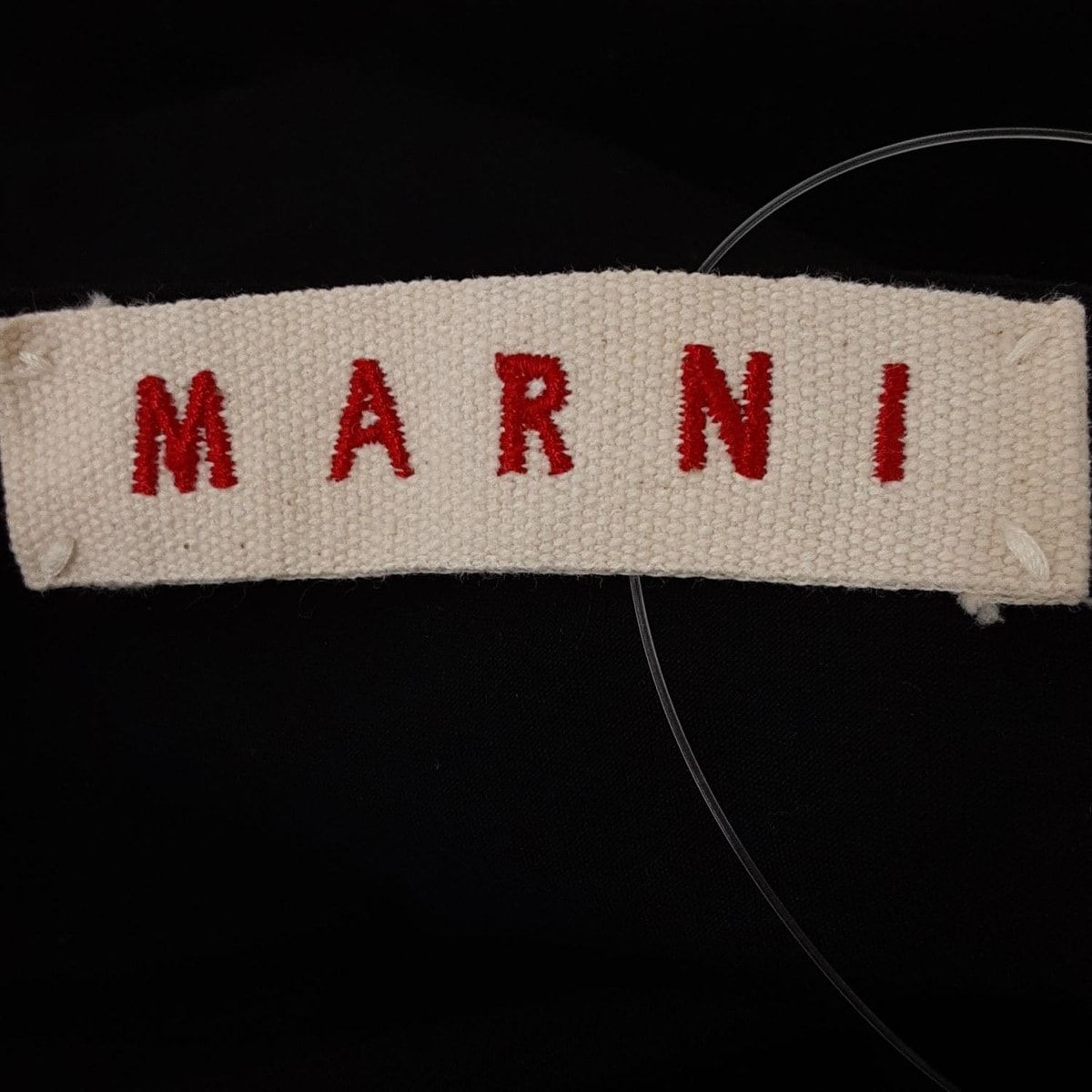 MARNI(マルニ) ワンピース サイズ38 S レディース - 黒 クルーネック