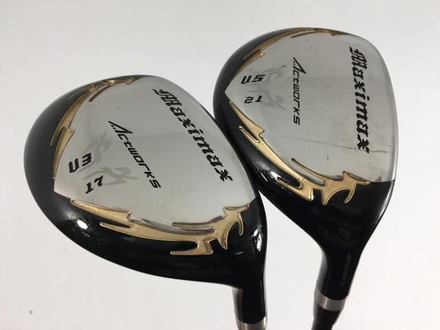ゴルフクラブ ワークス ゴルフ マキシマックス ユーティリティ 2011 ワークテック V-SPEC α3 U3.U5 14日間返品OK