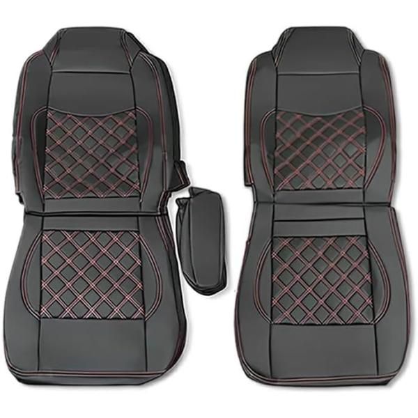 GIGA ギガ 前期 後期 1994 H6 .2～2015 H27 .12 シートカバー トラック用品 ドレスアップ ブルーステッチ 助手席のみ