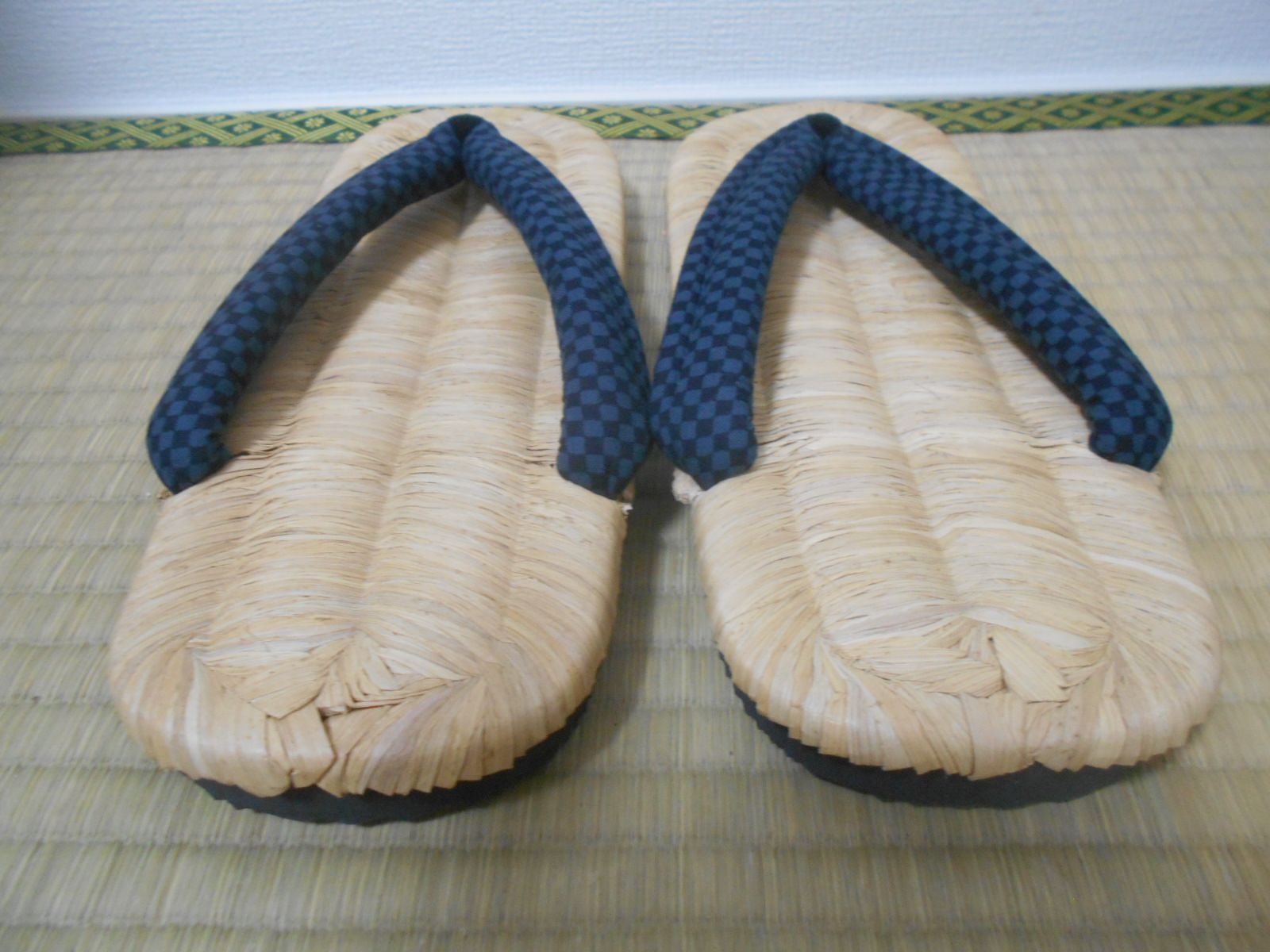 竹皮表の草履