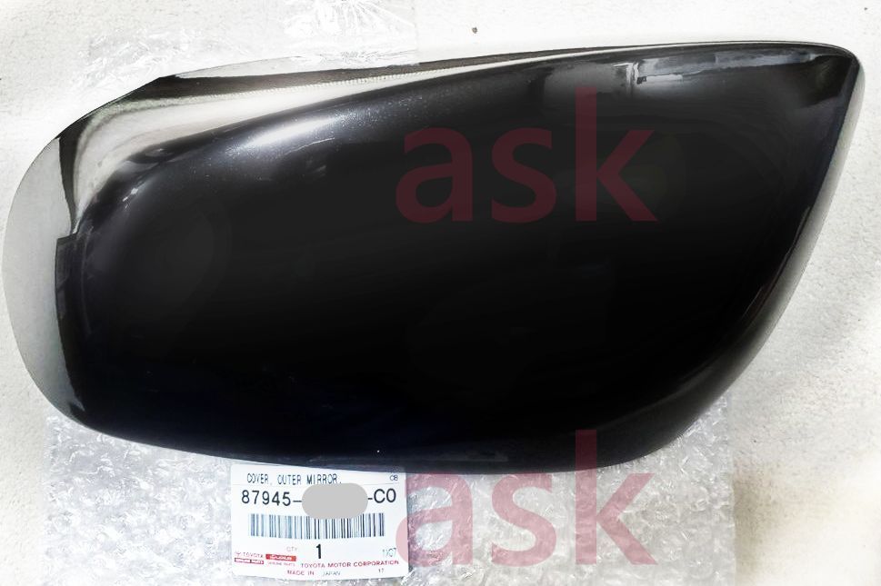 トヨタ カローラクロス用 サイドミラー ドアミラーカバー 左右セット 黒 ブラック TOYOTA COROLLA CROSS 純正部品 FFCRYSTALESIA_COM