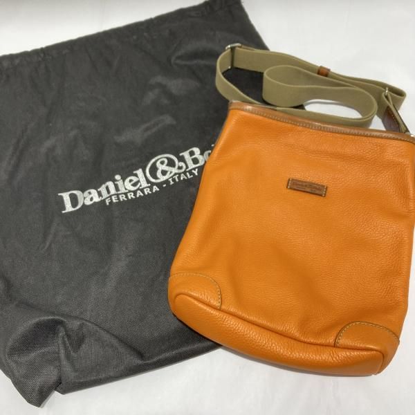 Daniel＆Bob レザーショルダーバッグ オレンジ ダニエルアンドボブ 19 240019504160
