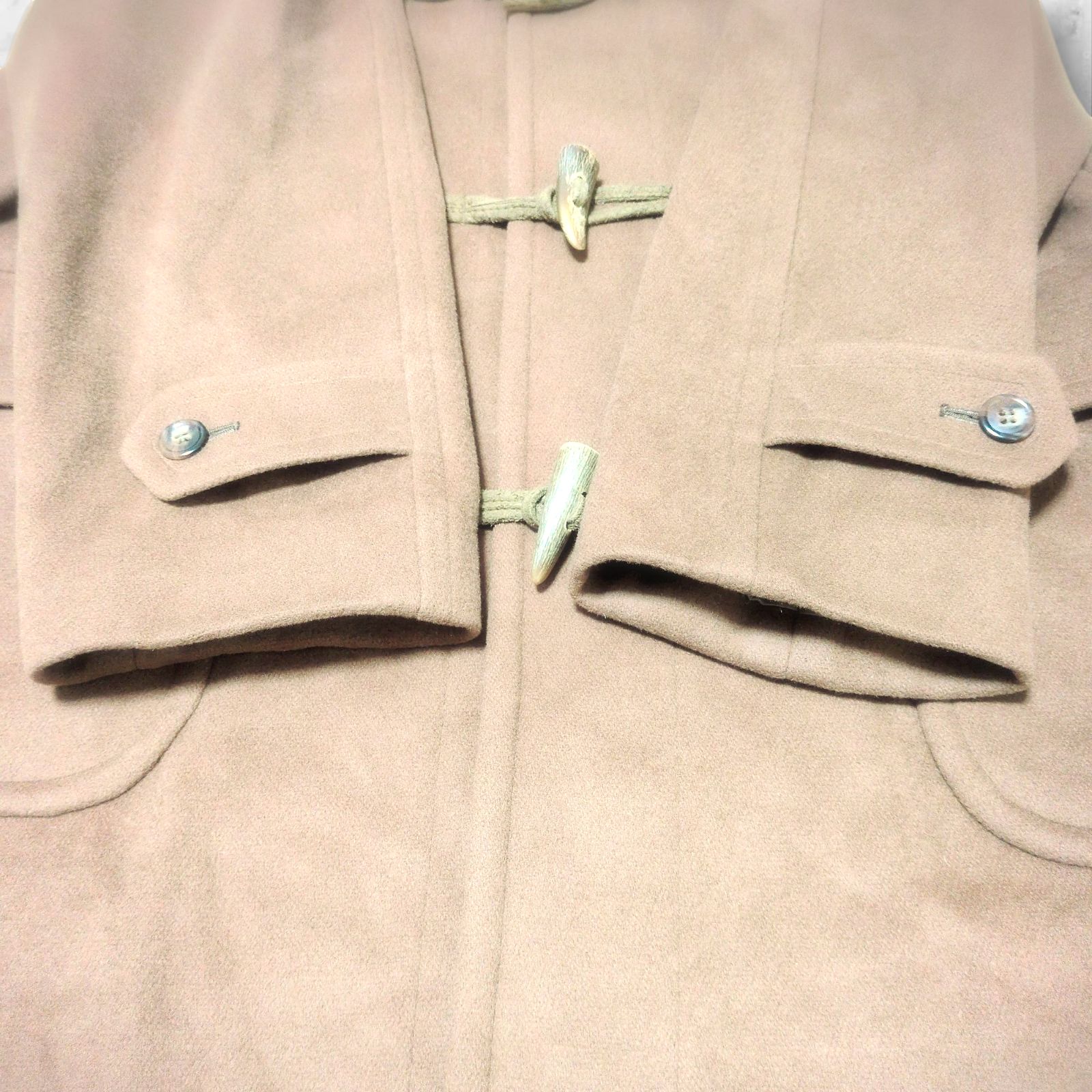 マキシ丈/着丈115cm】NEW YORKER ニューヨーカー ダッフルコート 水