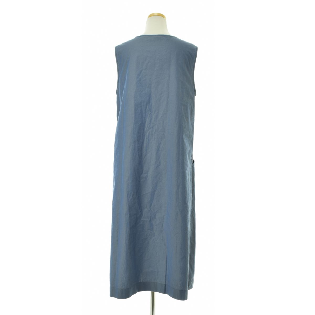 MARGARETHOWELL】25AW 5785256201 COTTON CHAMBRAY DRESS ロング  