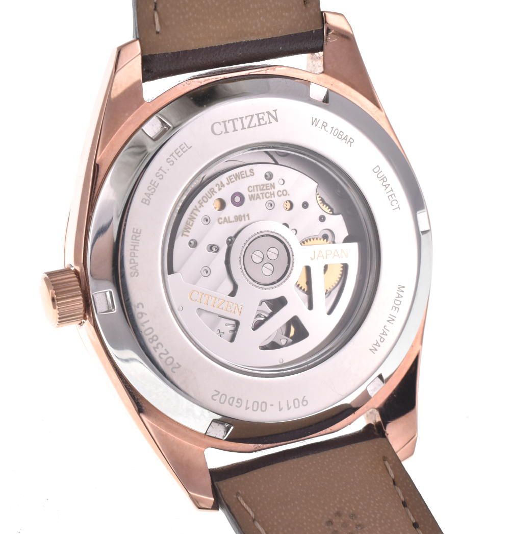 シチズン CITIZEN NB1062-17W メカニカル 銀箔漆文字板 限定