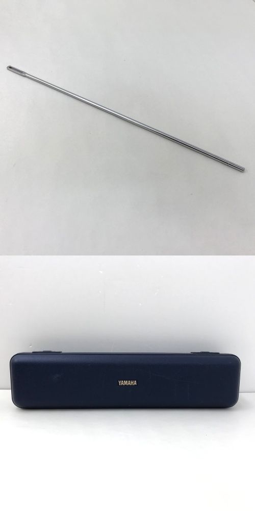 □YAMAHA ヤマハ 211S フルート ケース付き スレ・変色等あり