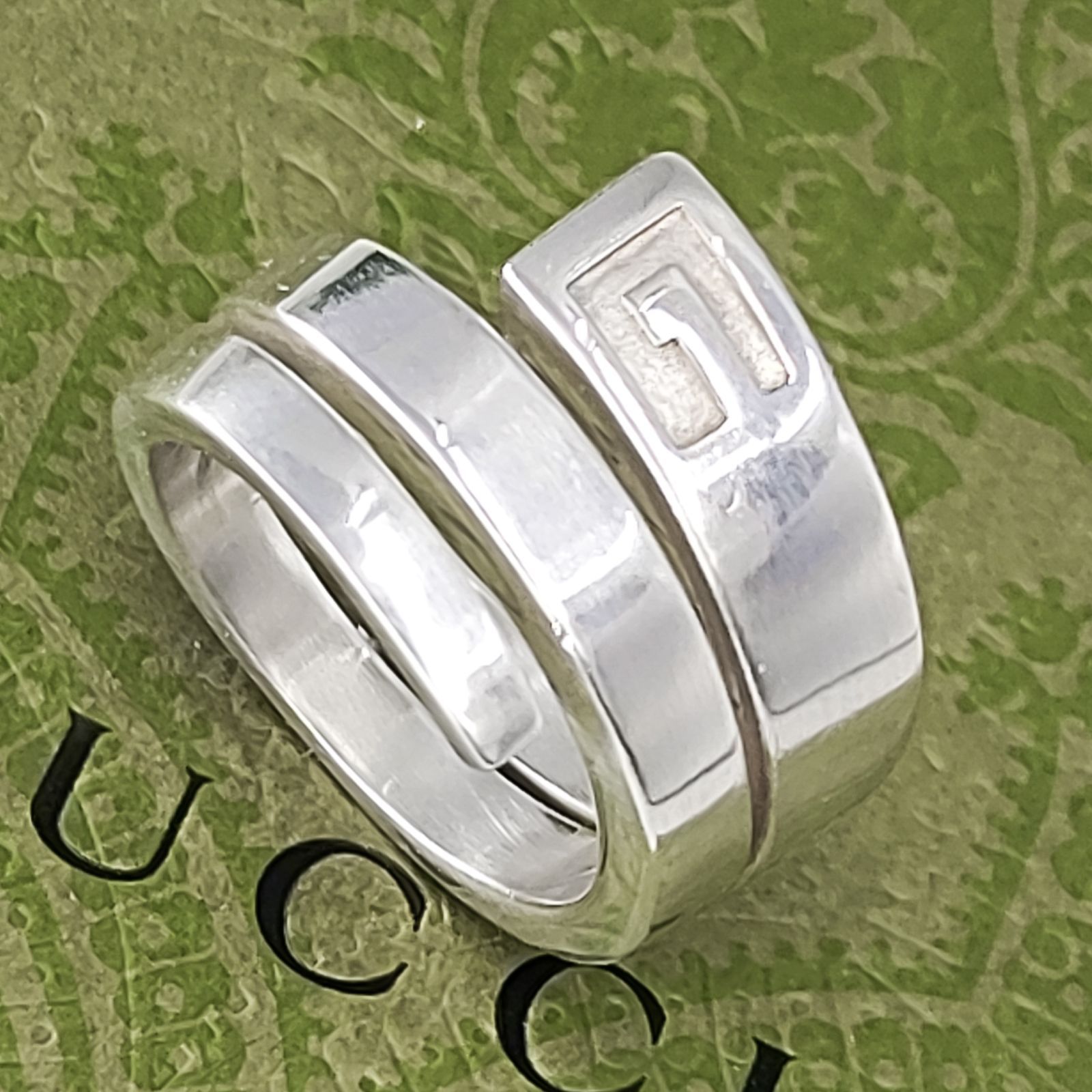 Gucci グッチ スパイラル スネーク リング 約11号 (内径16.4mm