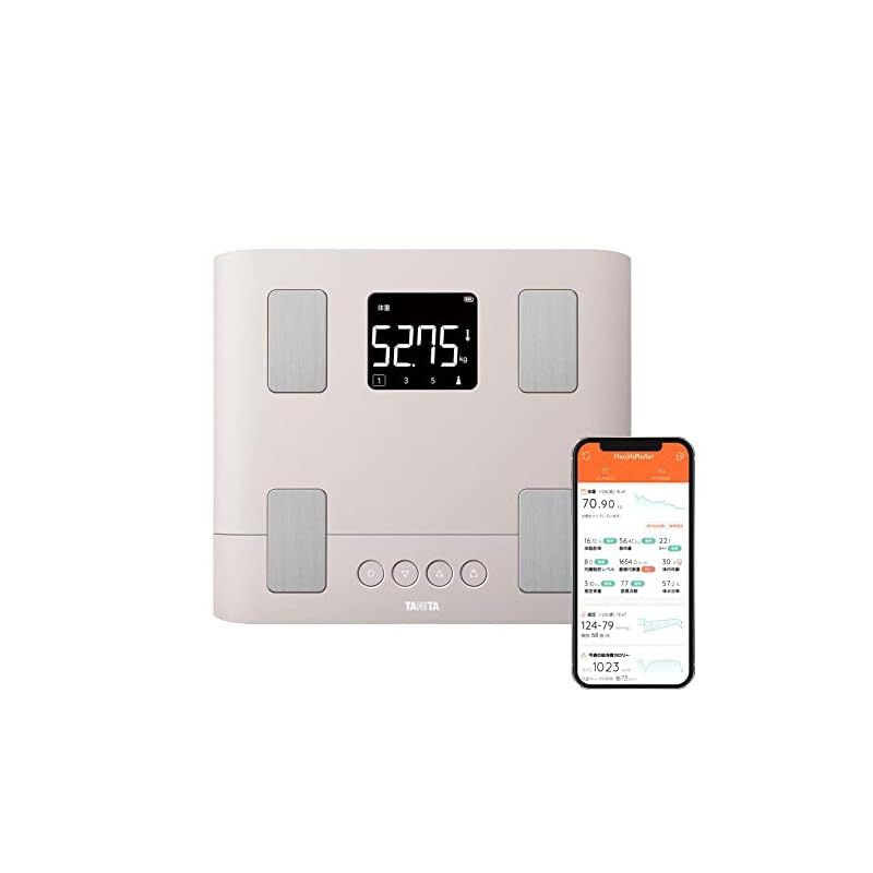 中古】雑貨 ピンクチェックスクールモデル 音声体組成計 「アイドル