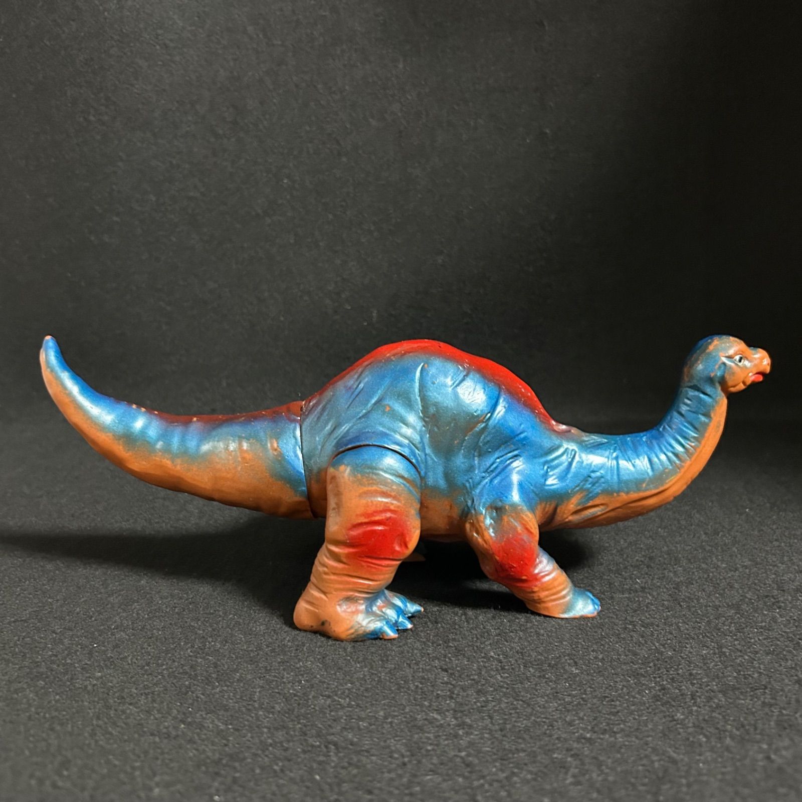 プロントザウルス ソフビ ブルマァク 当時物 レア 昭和 レトロ 怪獣 プロントザウルス ソフビ ブルマァク 当時物 レア 昭和 レトロ