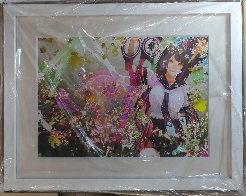 推しちゃれ FUNDOM くじ 漫画 化物語 A02賞 高精細複製画 キャラファイングラフ