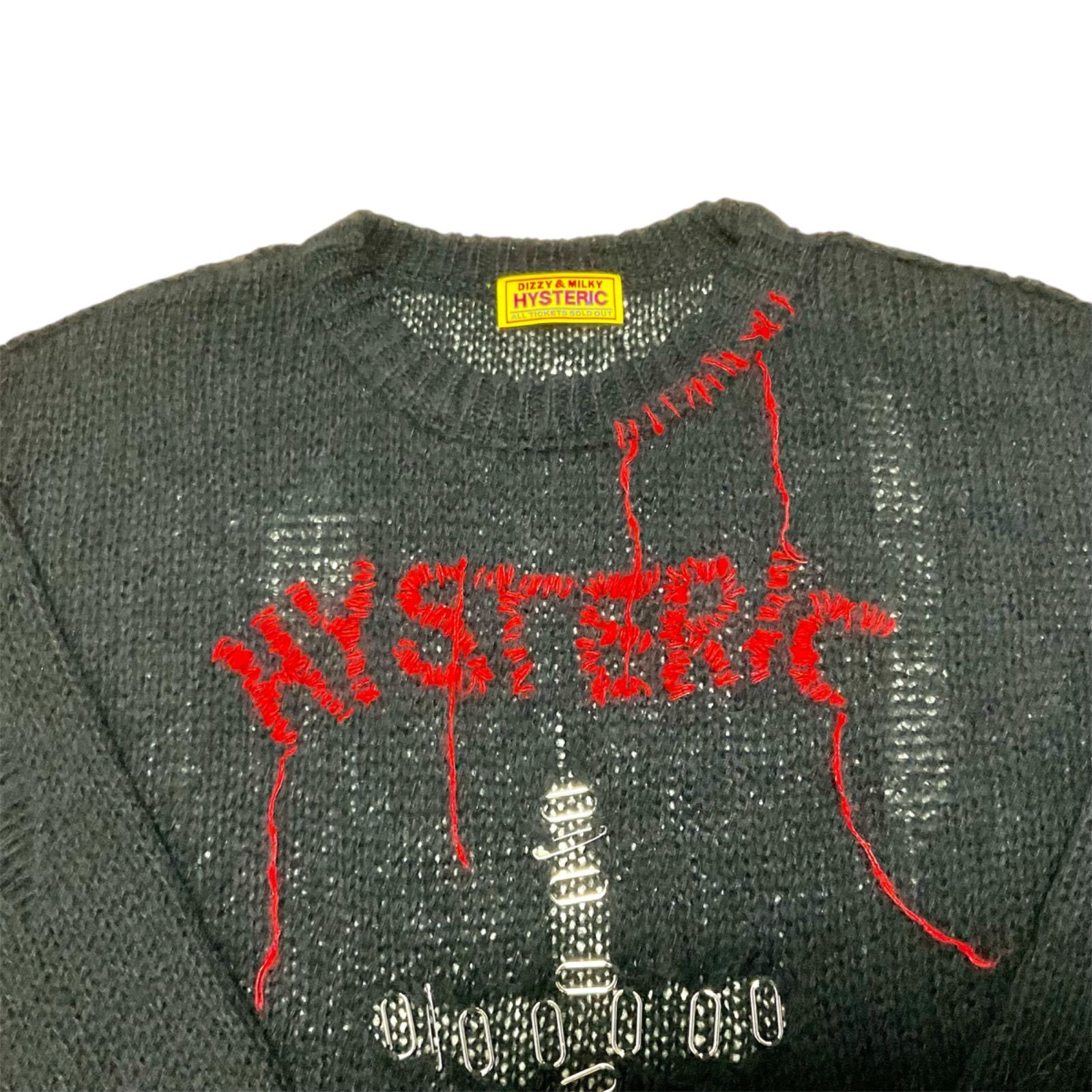 ヒステリックグラマー×DESTROY ALL MONSTERS 猫　ニット ヒステリックグラマー×DESTROY ALL MONSTERS 猫 ニット - メルカリ