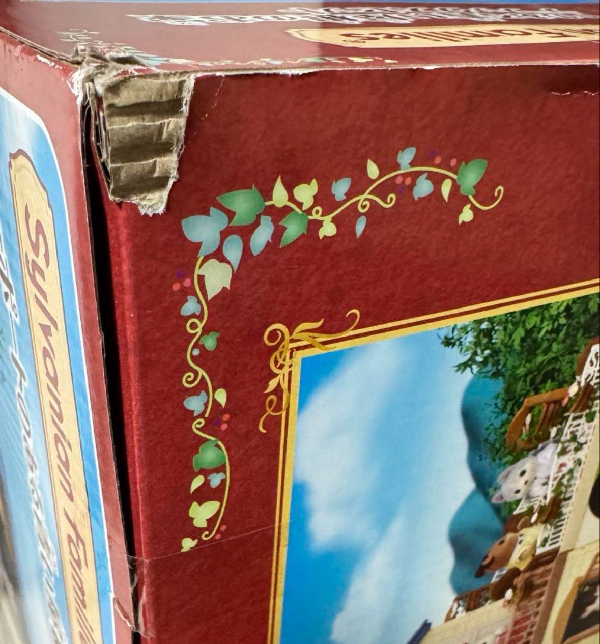  カーポートのある青い屋根のお家 セット 22 CL ハウス お店 シルバニアファミリー