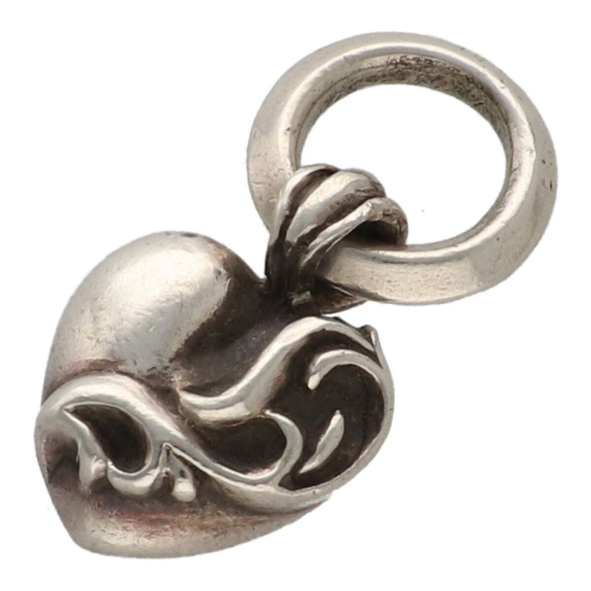 CHROME HEARTS クロムハーツ ハートチャーム SV925 シルバー ネックレス ペンダント トップ 24012003 RS