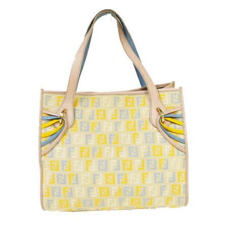 未使用]フェンディ ハンドバッグ キャンバス ズッカ 未使用保管品 希少