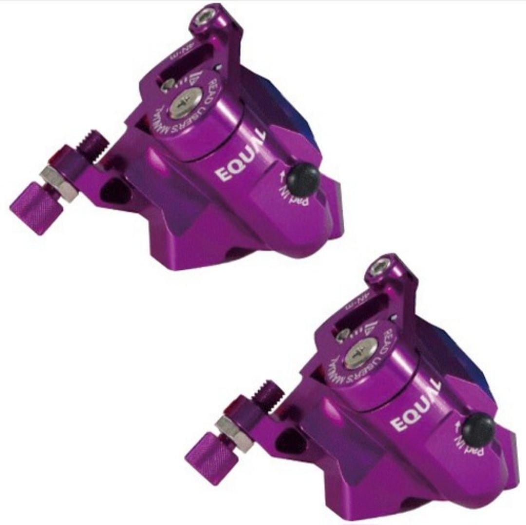 グロータックEQUAL(イコール) 機械式ディスクブレーキキャリパー　ブラック グロータック EQUAL 軽量で制動力に優れる機械式ディスク