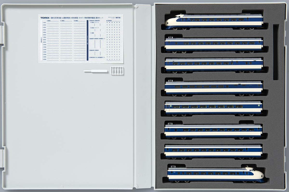 TOMIX Nゲージ 0系新幹線 大窓初期型・ひかり・博多開業時編成