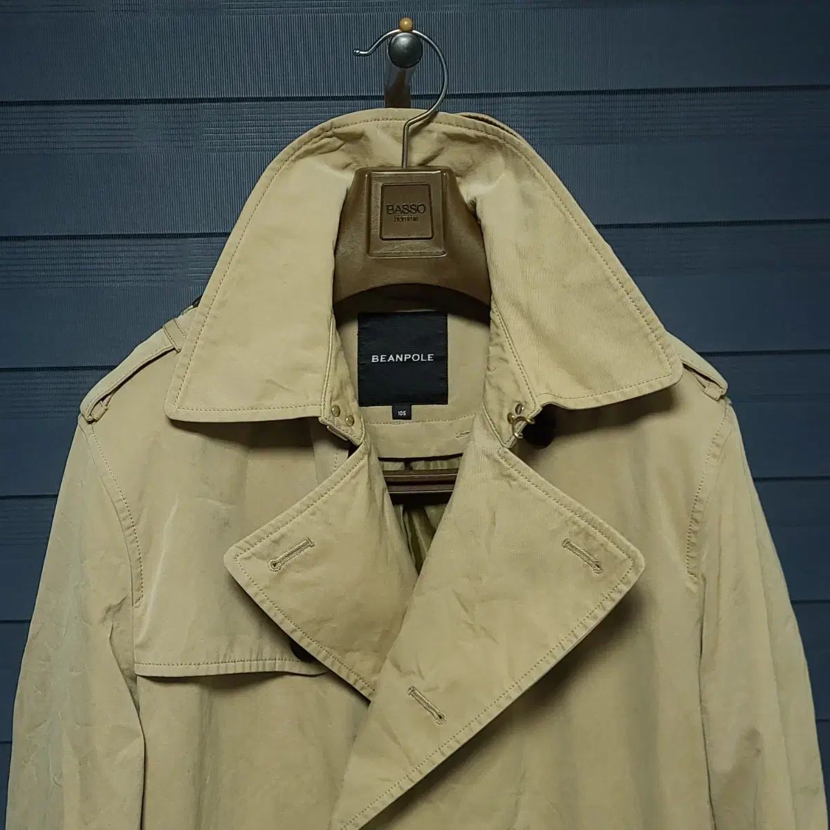105 ビーンポール メンズ トレンチ コート