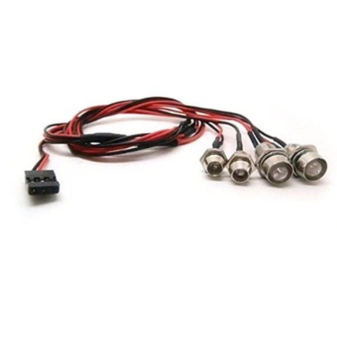 5mmと2 Led 白 rcカーLedライトユニットライトキット