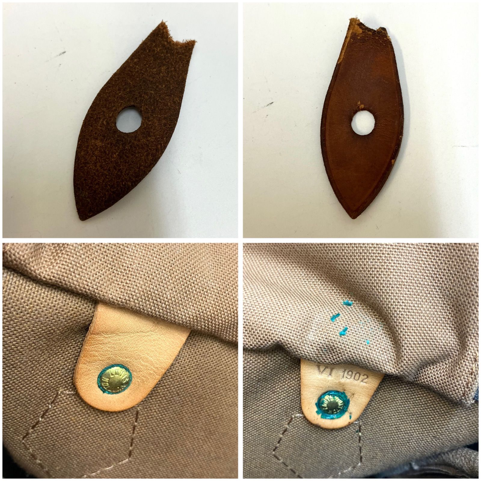 LOUIS VUITTON ＊モノグラム スピーディ25 パドロック 南京錠 鍵×1付属