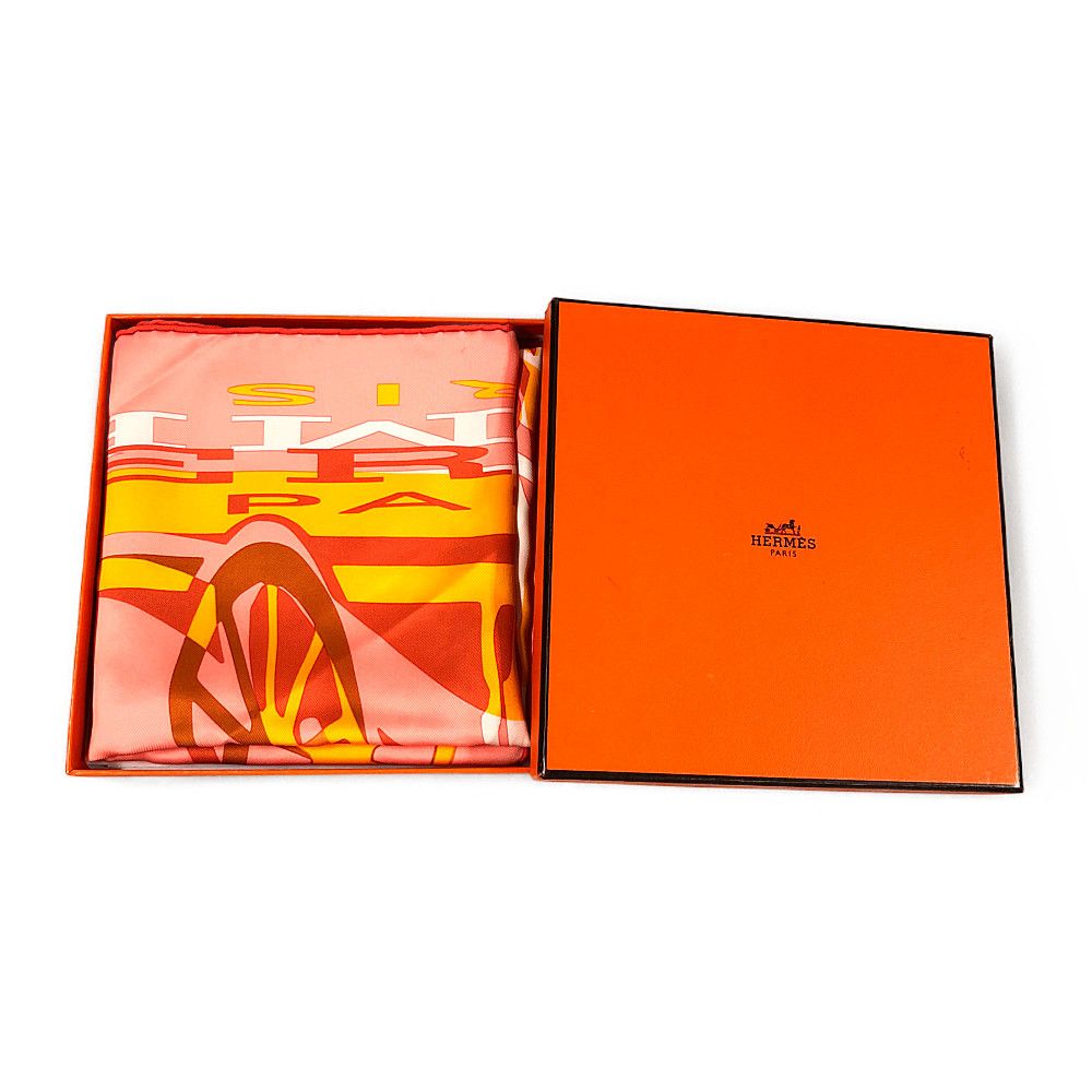 HERMES 大判スカーフ カレ90 CALECHE ELASTIQUE