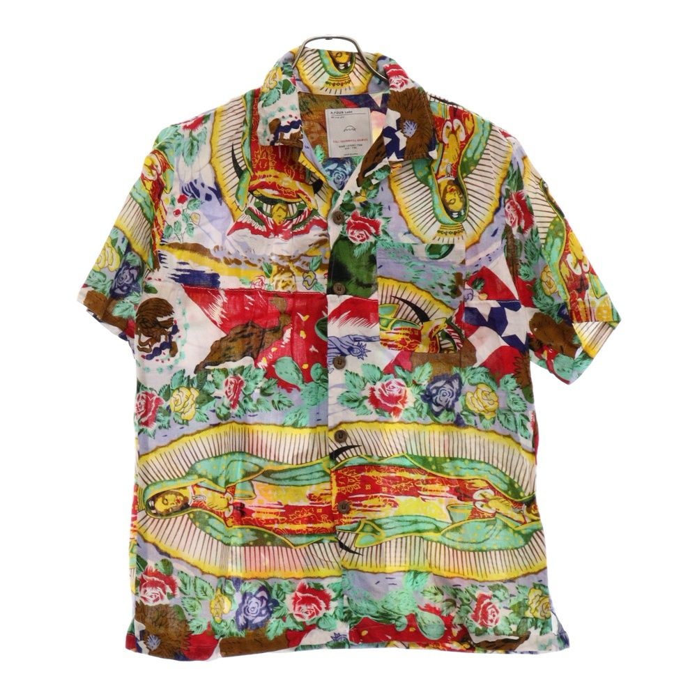 エーフォーラブス A.FOUR LABS アロハ セットアップ シャツ ショートパンツ L / XL ブルー LABS meets POSH ISOLATION for KAPPA | 株式会社フェニックス