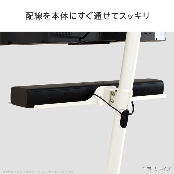 WALLインテリアテレビスタンドA2ロータイプ対応