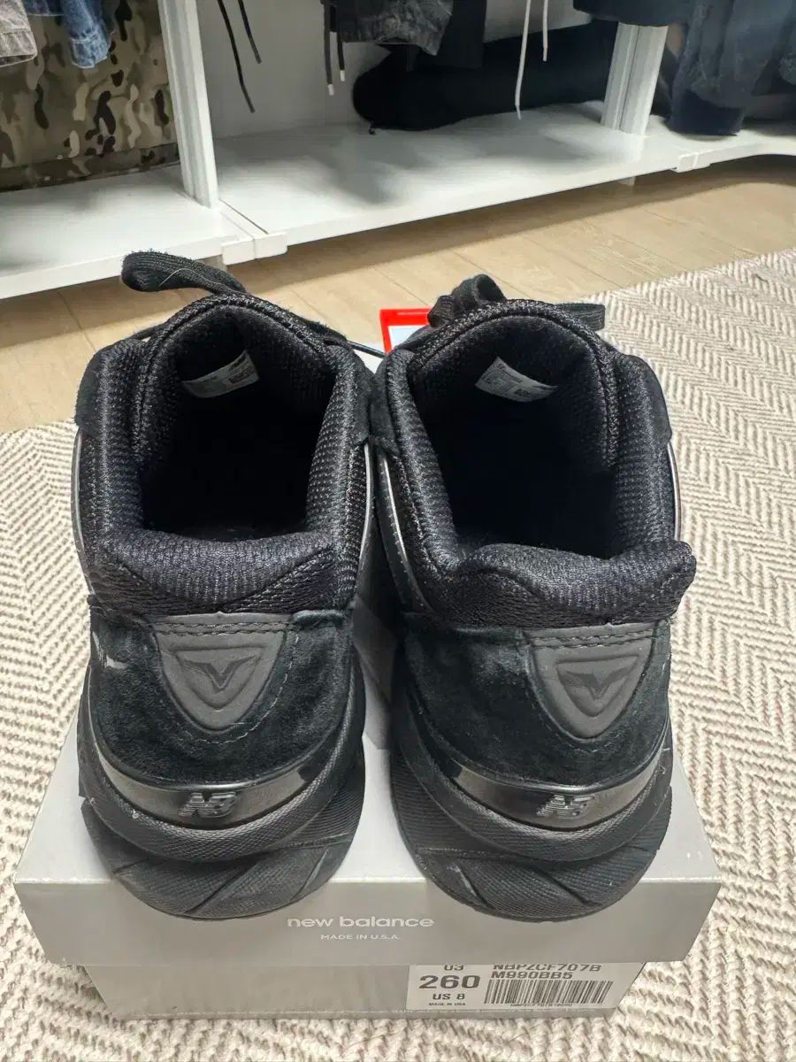  ニュー ンス 990 v 5 トリプルブラック 260 スニーカー 靴