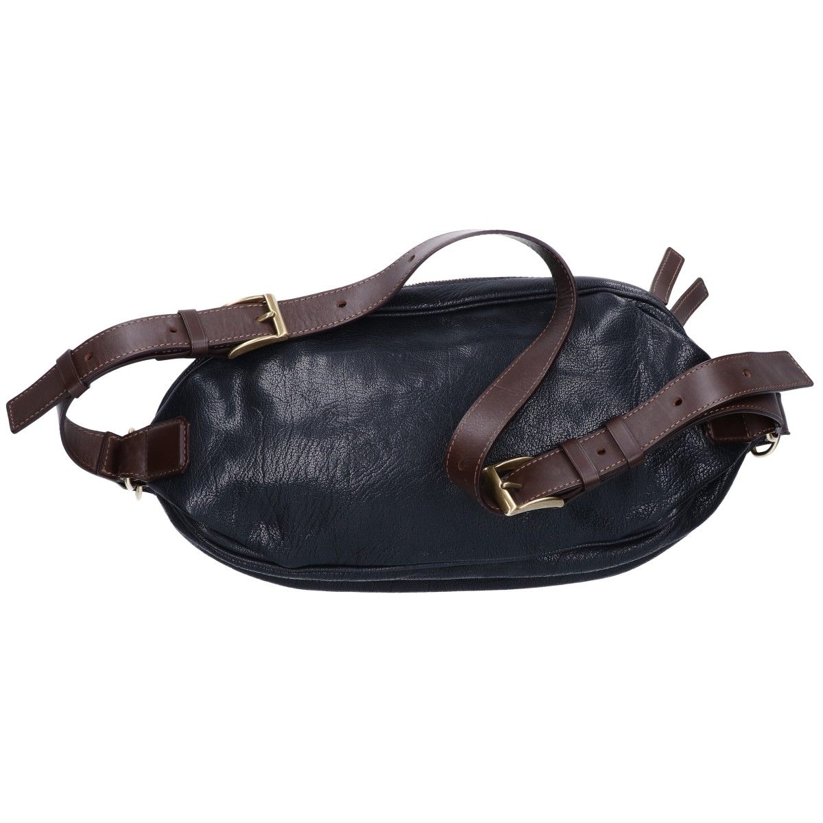 土屋鞄 アルマス バッファローボディバッグ ブラウン ブラック 土屋鞄