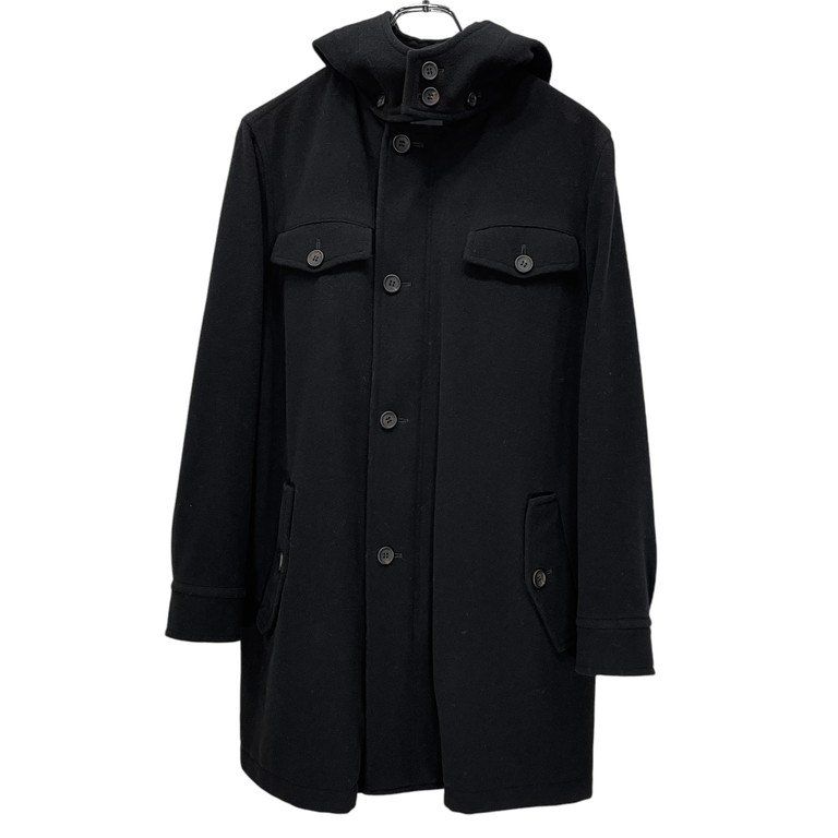 Y's ワイズ  ハイネック ウールコート ダブルジップ ヨウジヤマモト Y's ワイズ ハイネック ウールコート ダブルジップ ヨウジヤマモト Y's