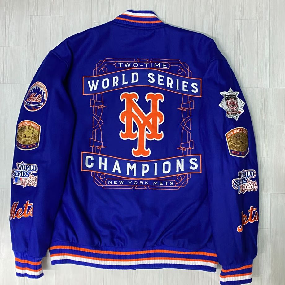 激レア新品！JH design ＮＹメッツ リバーシブルジャケット スタジャン 送料無料】ニューヨーク メッツ スタジャン MLB JH DESIGN