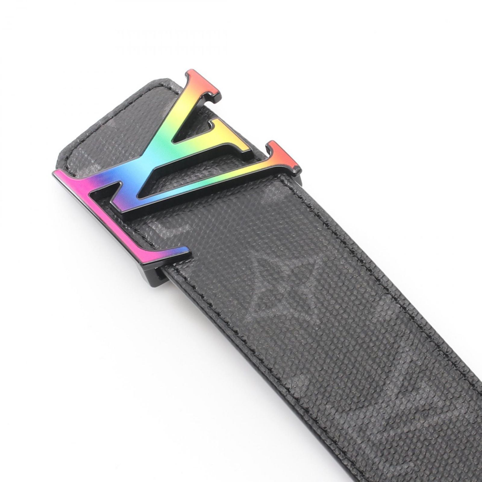 ルイヴィトン LOUIS VUITTON モノグラム サンチュール・LV イニシャル