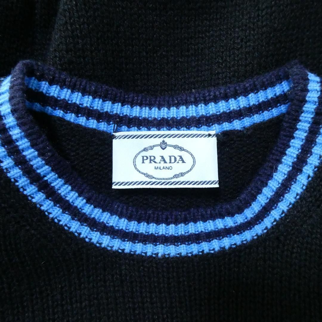 PRADA プラダ サイズ36 カシミヤ×シルク×ウール ニット ワンピース