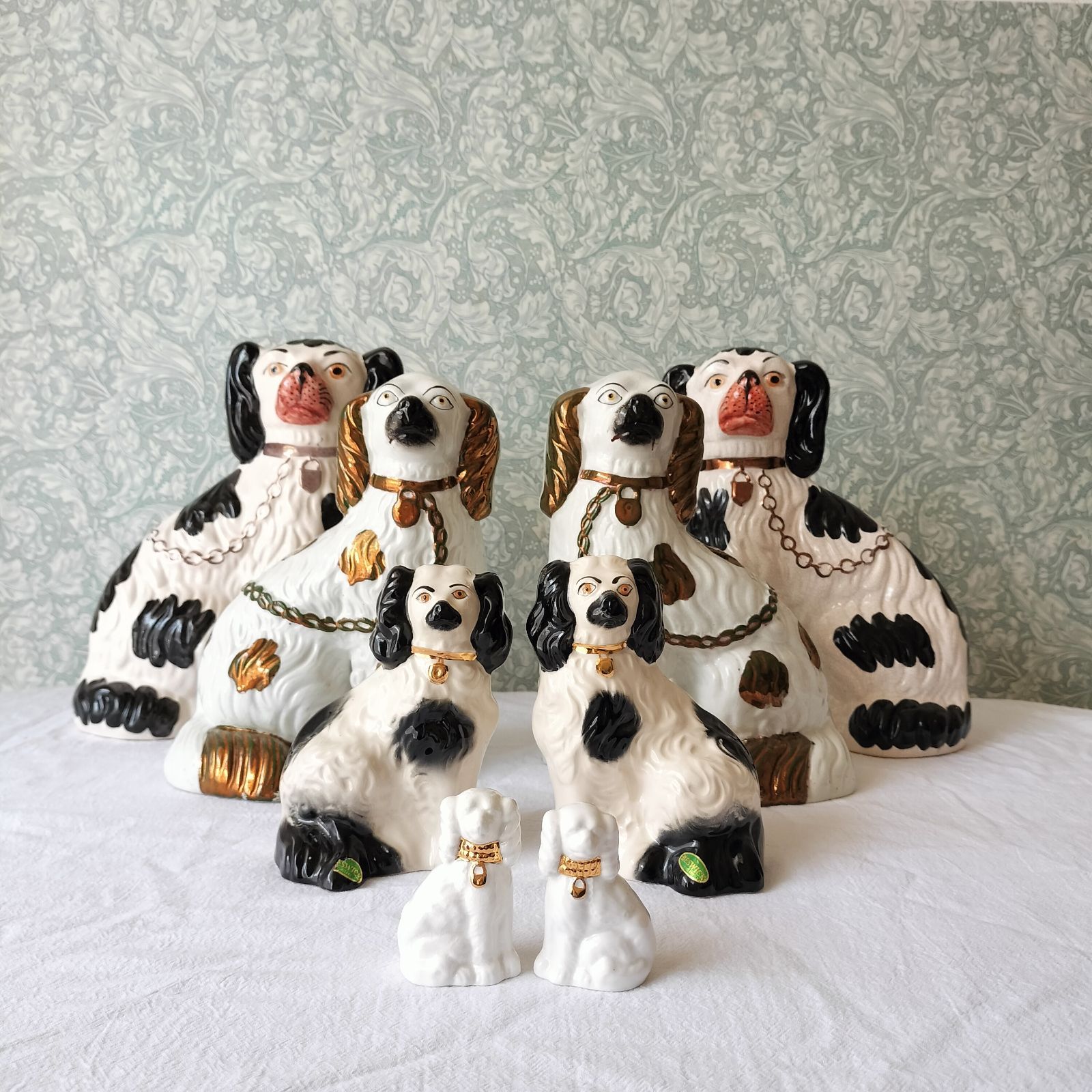 Beswick スタッフォードシャードッグ ペア 14cm