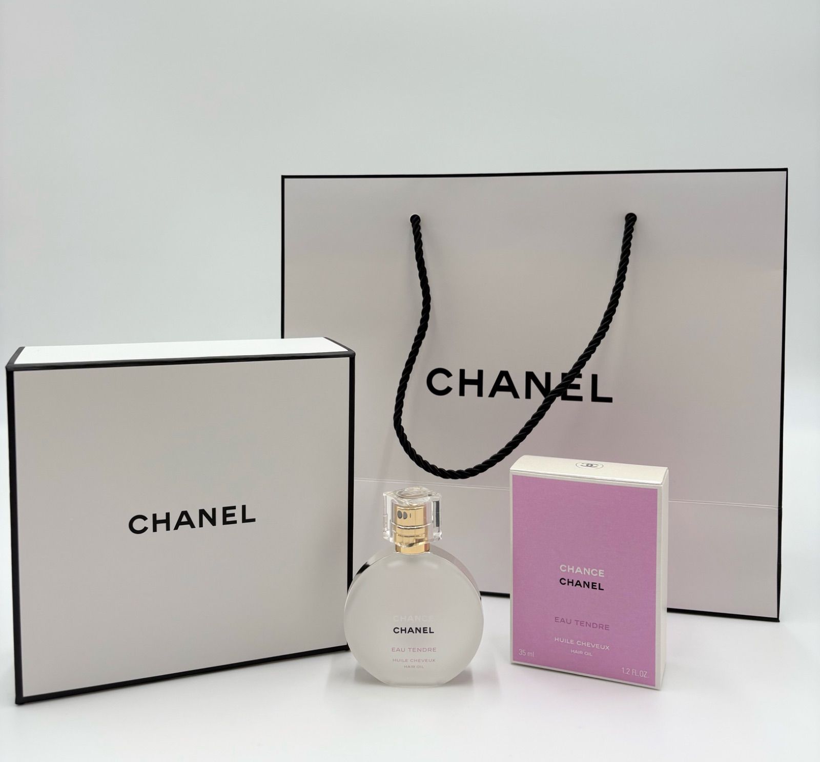 未使用】CHANEL チャンスオータンドゥルヘアオイル 35ml - メルカリ