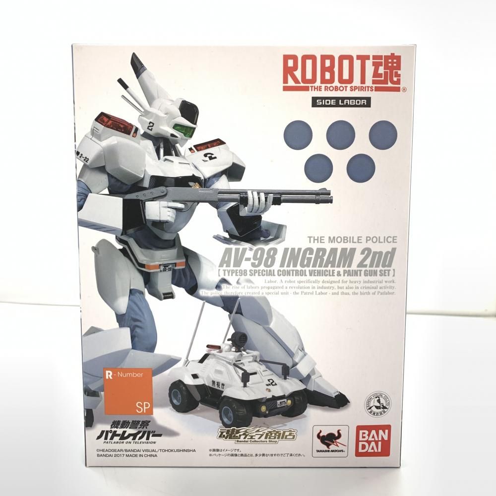中古】開封）)ROBOT魂 ＜SIDE LABOR＞ イングラム2号機 (98式特