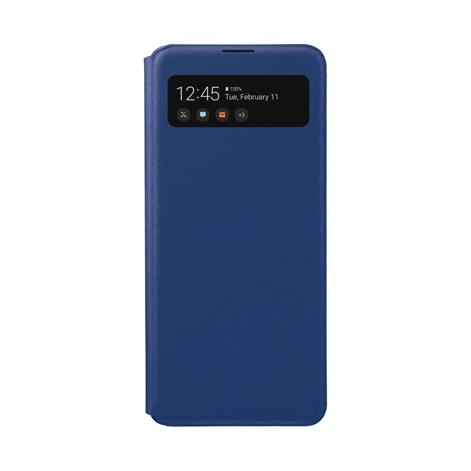 Galaxy A41 S VIEW WALLET COVER/ブルー [Galaxy純正 国内正規品] EF-EA414PLEGJP [ブルー]